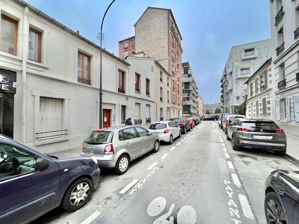 Studio Aux Portes De Paris - Acces Direct Stade De France Clichy Ngoại thất bức ảnh